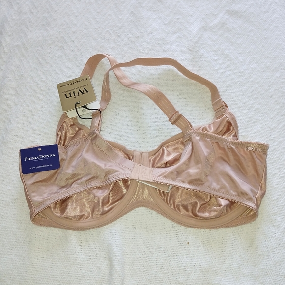 NWT Sz.38D Womens Proma Donna Satin Convertible Bra - Picture 5 of 9